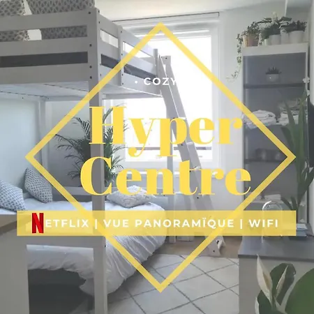 Le Cocon - Vue Panoramique - Wifi - Netflix Apartment *
